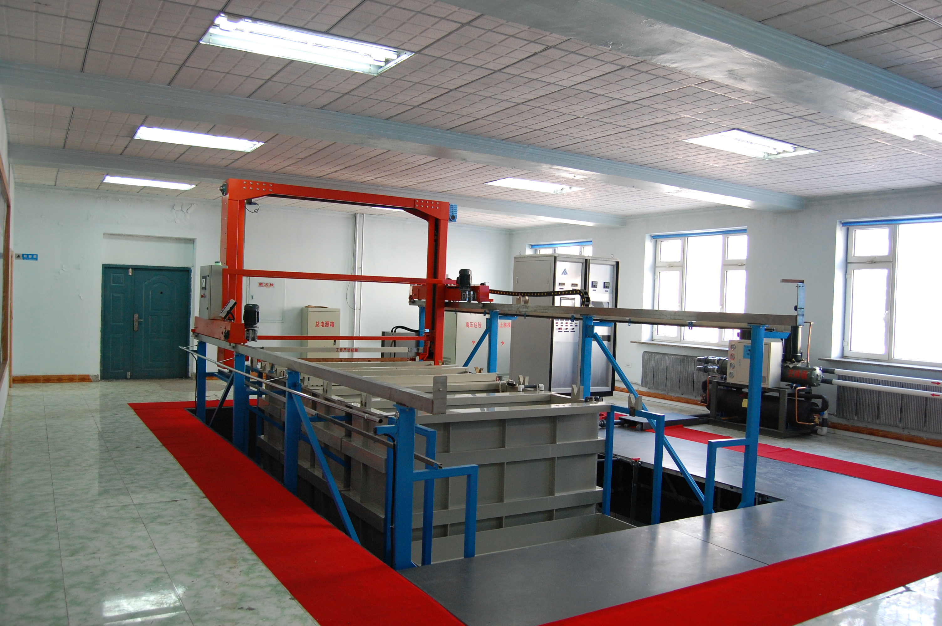 航架通道式浸液速凍鎖鮮機